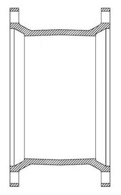 10 x 7-1/2 in. Mechanical Joint Domestic Ductile Iron C153 Short Sleeve (Less Accessories)