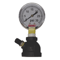 Bramec Corporation 1/2 in. Gas Line Test Gauge 