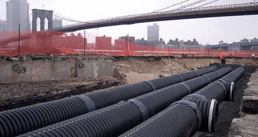 ADS&reg; 20 ft. HDPE Drainage Pipe 