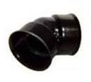 12 in. Bell End 45 Degree Plastic Elbow