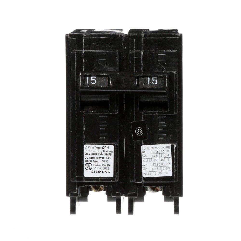 Siemens Energy & Automation 120/240V Circuit Breaker 