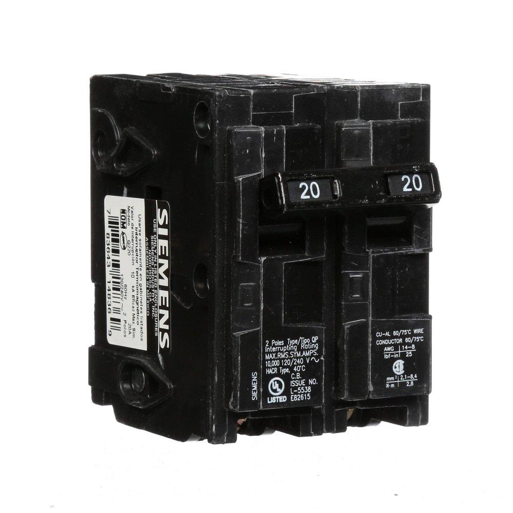 Siemens Energy & Automation 120/240V Circuit Breaker 