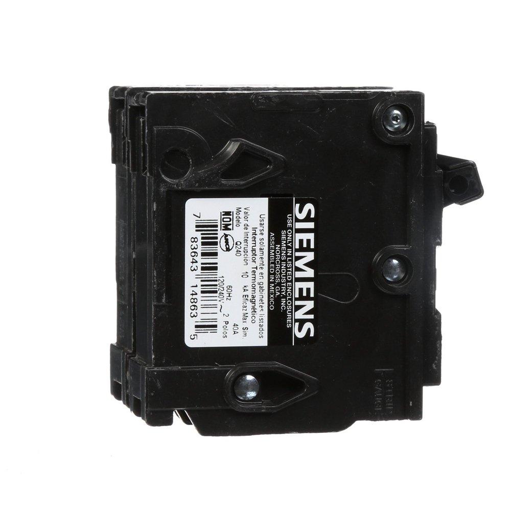 Siemens Energy & Automation 120/240V Circuit Breaker 