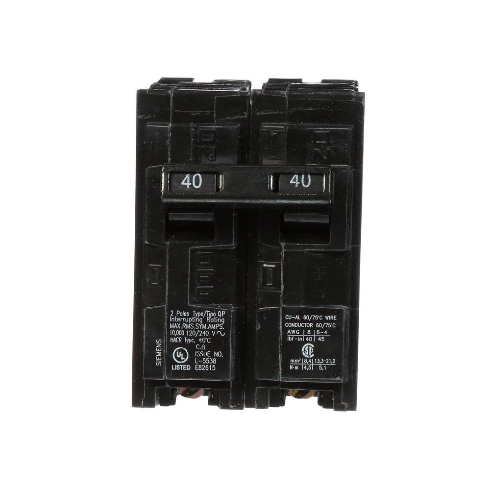 Siemens Energy & Automation 120/240V Circuit Breaker 