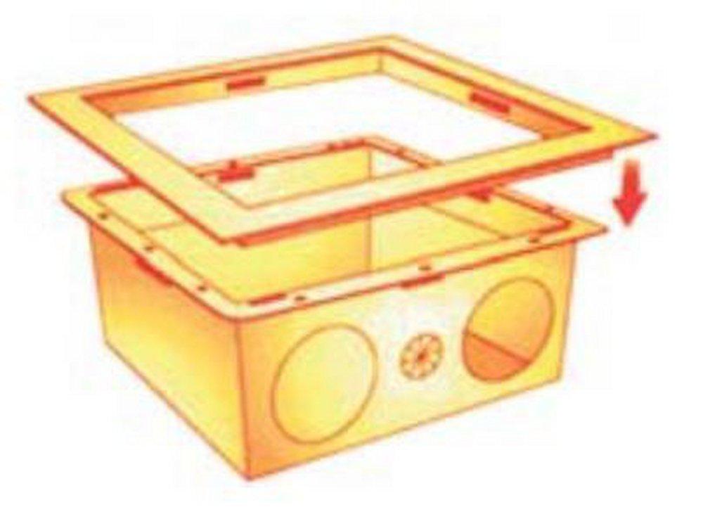 Award Metal Dryer Vent Receptacle with Trim 