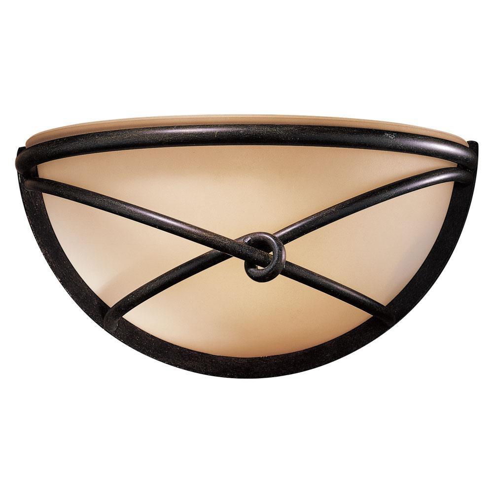 Minka Lavery Aspen Bronze&trade; 100 W 6-1/2 in. 1-Light Medium Wall Sconce 