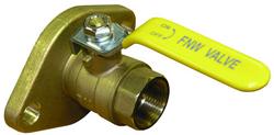 3/4 in. Brass Full Port NPT 400# Pump Isolation Ball Valve
