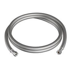 1/4 in. Compression x 1/4 in. Compression x 84 in. Stainless Steel Ice Maker Flexibler Water Connector