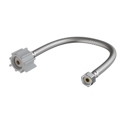 1/2 in. FIP x 7/8 in. x 16 in. Braided Stainless Steel Toilet Flexible Water Connector
