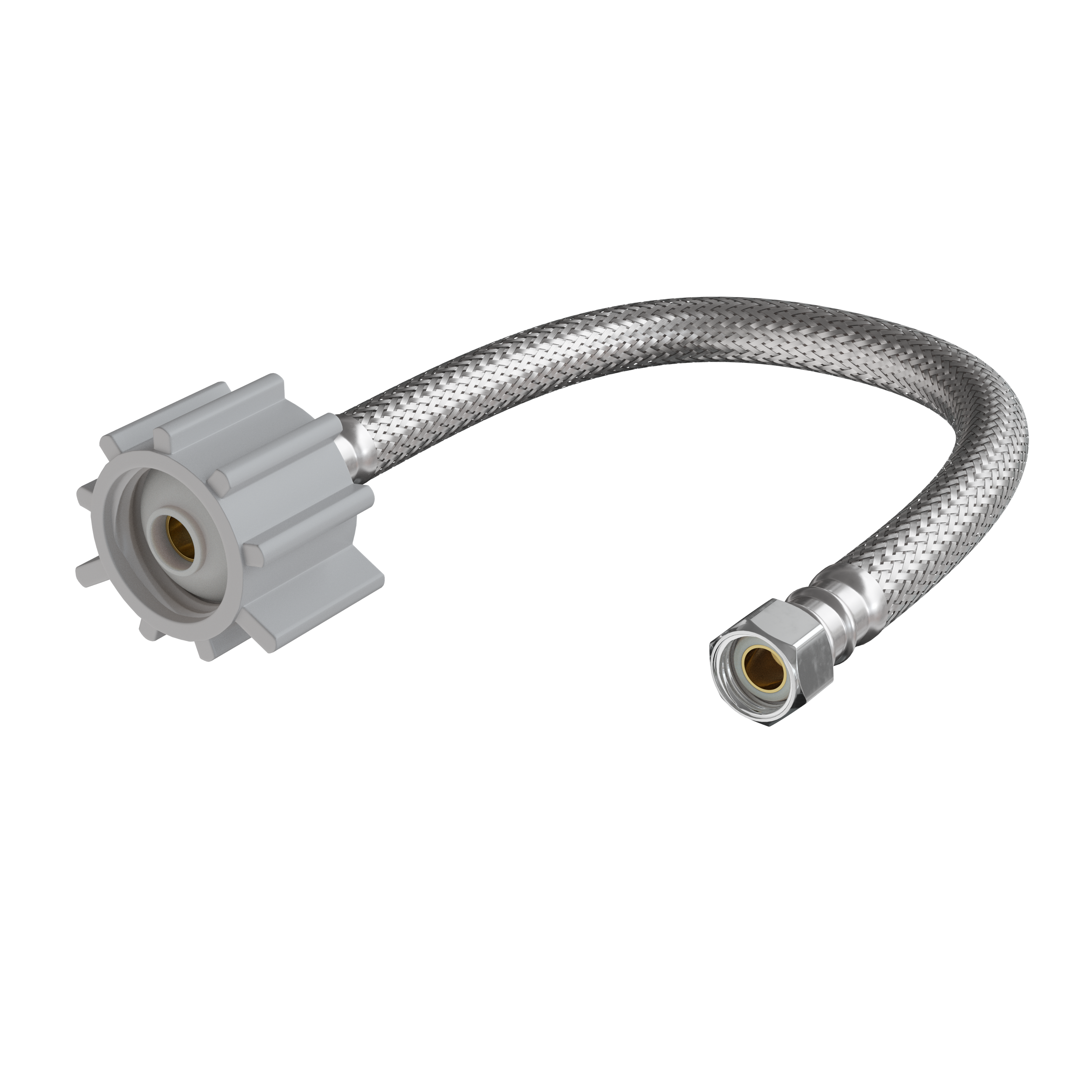 PROFLO&reg; 3/8 x 7/8 in. Braided Stainless Toilet Flexible Water Connector 