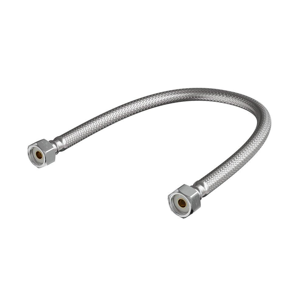 PROFLO® 1/2 in. Braided Stainless Sink Flexible Water Connector 