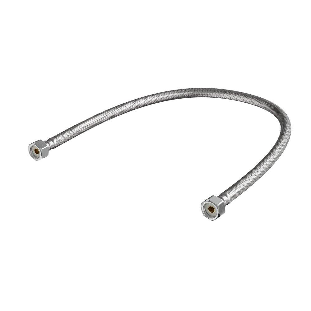 PROFLO&reg; 1/2 in. Braided Stainless Sink Flexible Water Connector 