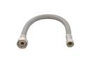3/8 Comp x 1/2 FIP. x 20 in. Braided Stainless Sink Flexible Water Connector