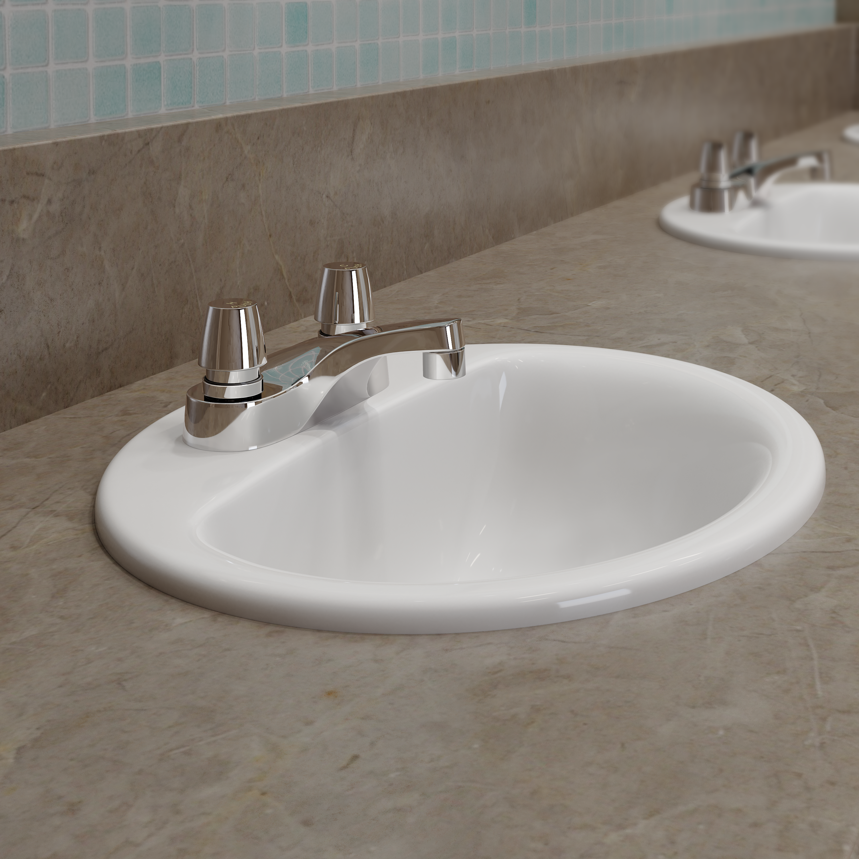 PROFLO&reg; 3/8 x 1/2 in. Braided Stainless Sink Flexible Water Connector 