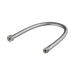 3/8 in. Compression x 1/2 in. FIP x 20 in. Braided Stainless Sink Flexible Water Connector