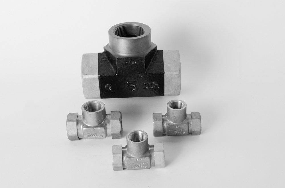 WARDFlex Black NPT Meter Stub Outlet 