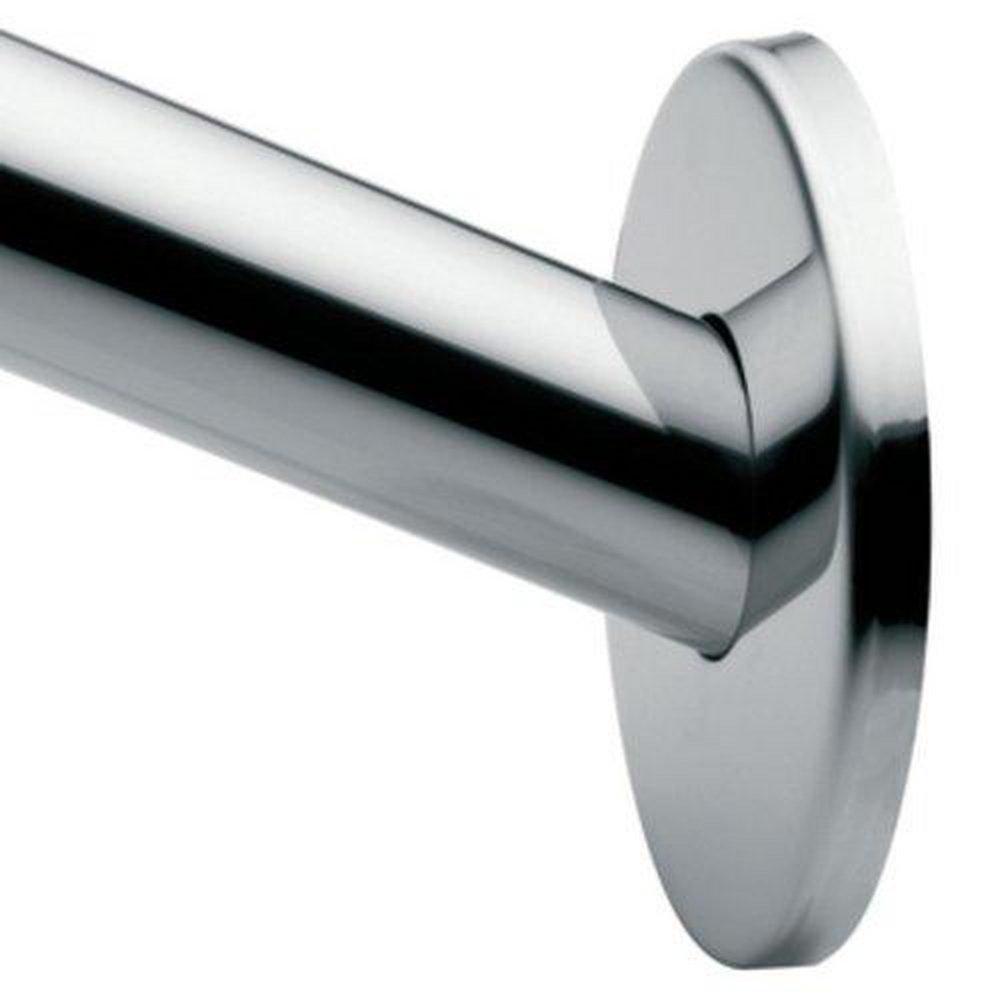 Moen Polished Stainless Steel Shower Rod Flange 