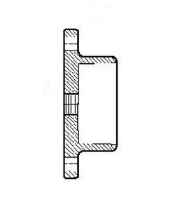 3 x 2 in. Mechanical Joint Straight Domestic Ductile Iron C153 Short Body Tapped Plug
