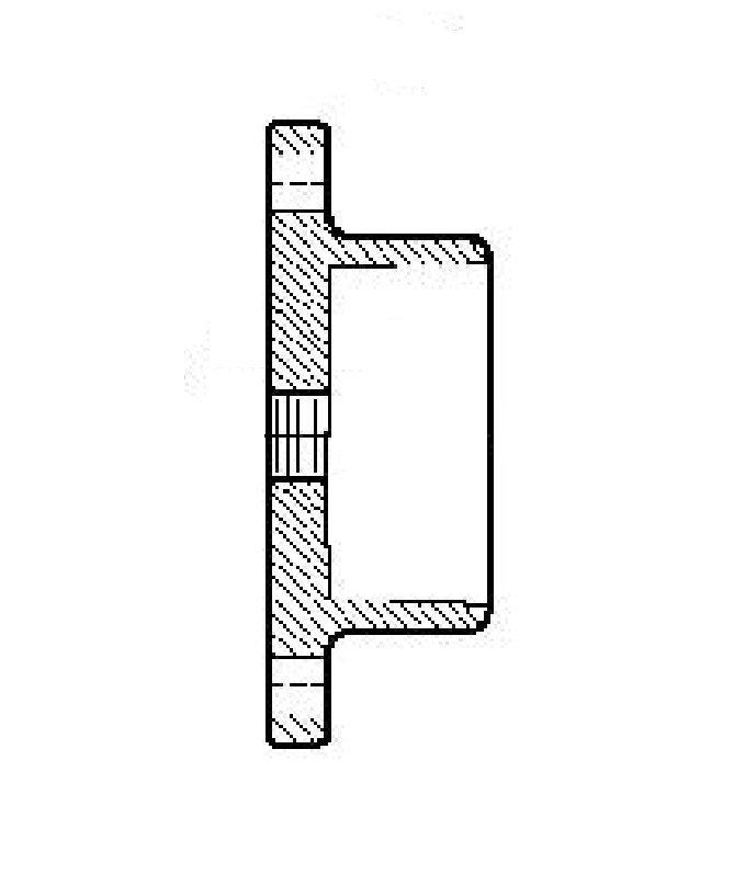 Tyler Union 2 in. Mechanical Joint Straight Domestic Ductile Iron C153 Short Body Tapped Plug 