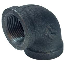1-1/2 in. Threaded 300# Black Malleable Iron 90 Degree Elbow