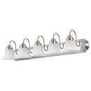 NUVO Brushed Nickel 5 Light 100 36 in. Vanity 