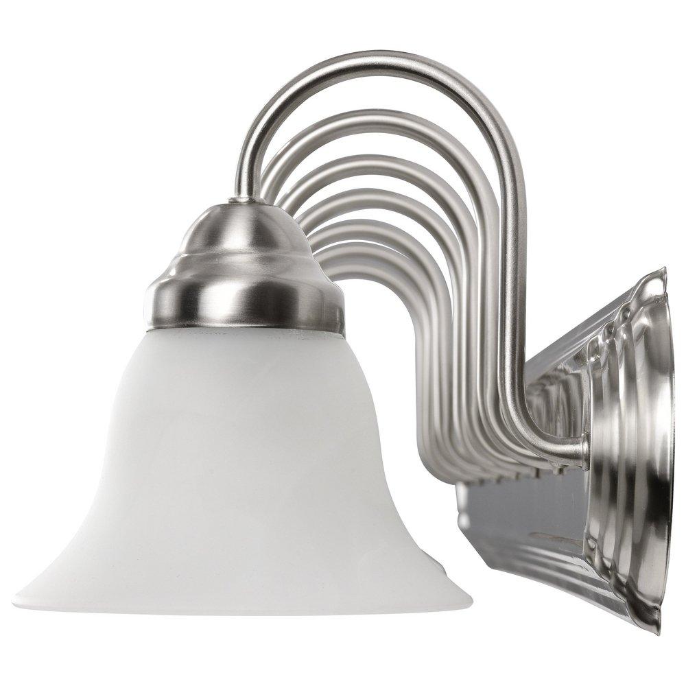 NUVO Brushed Nickel 7 Light 100W Vanity 