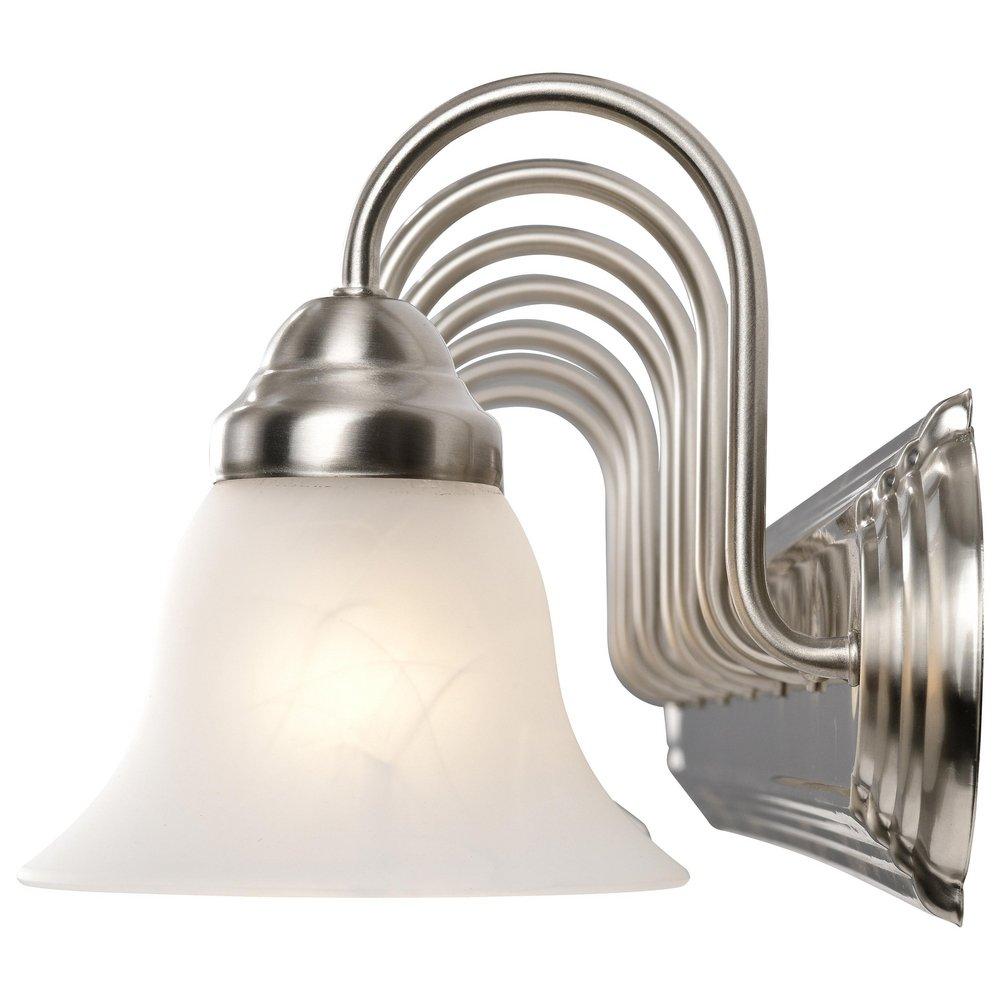 NUVO Brushed Nickel 7 Light 100W Vanity 