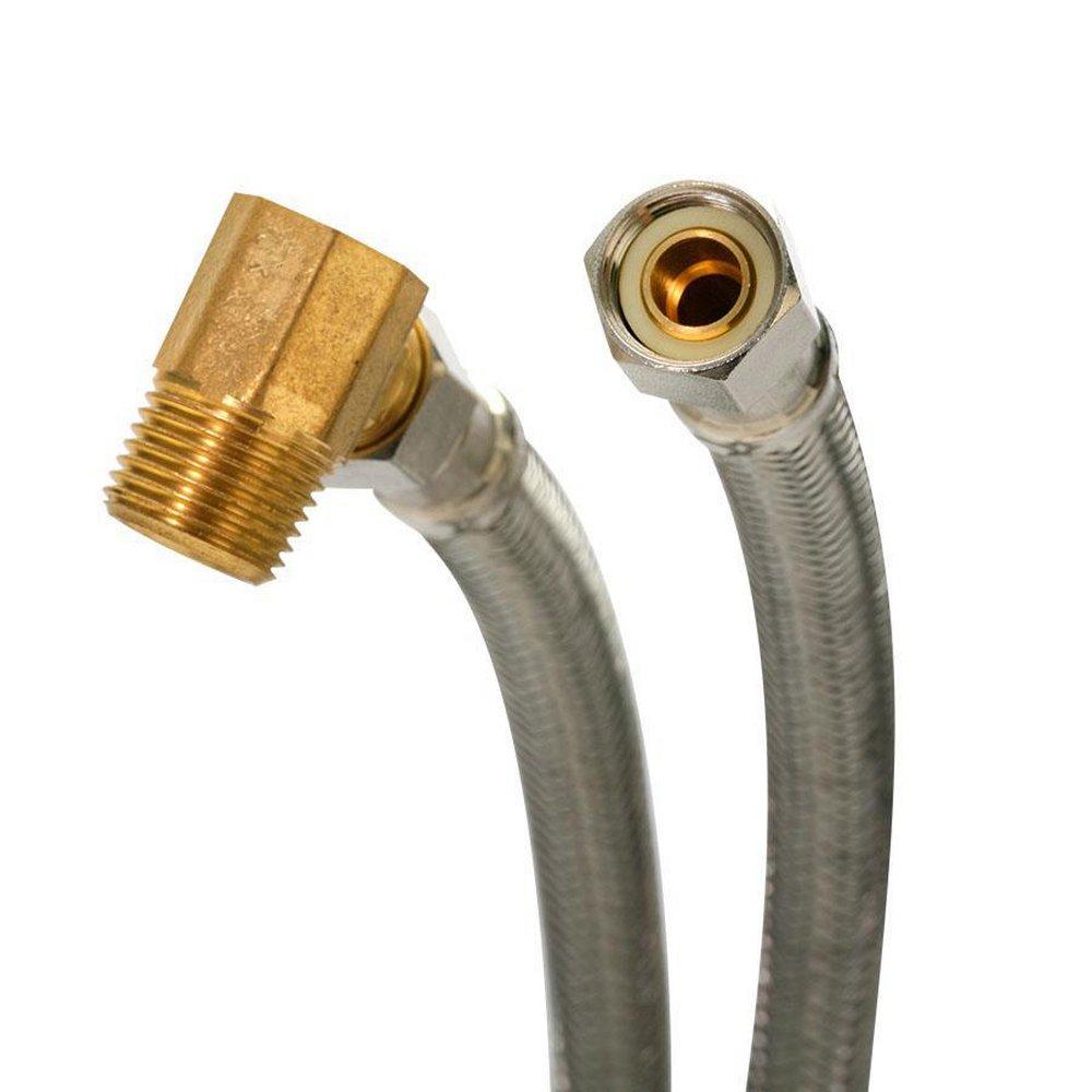 Fluidmaster Stainless Steel 3/8 in. Dishwasher Connector 