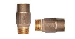 1-1/4 x 1 in. Bronze Male Threaded x Female Threaded Check Valve