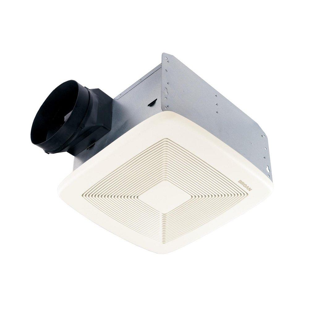 Broan White Bathroom Exhaust Fan in White 