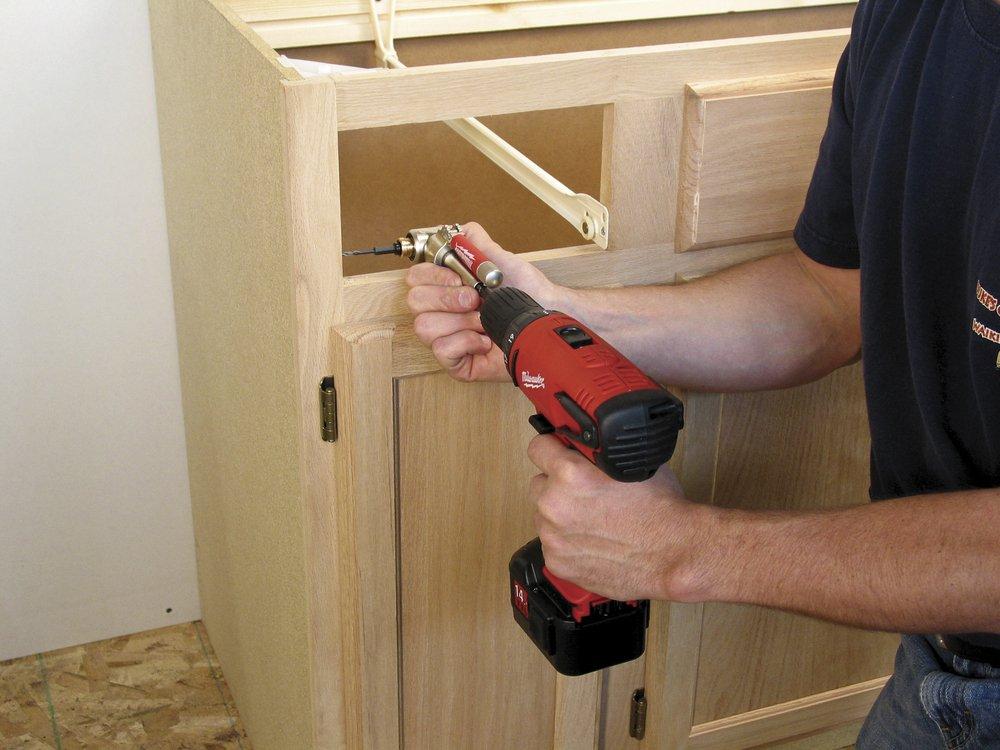 Milwaukee&reg; Black Right Angle Attachment Kit With 48 Position Handle 