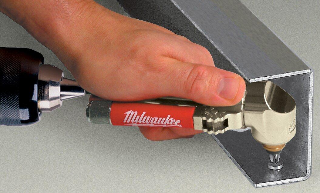 Milwaukee&reg; Black Right Angle Attachment Kit With 48 Position Handle 