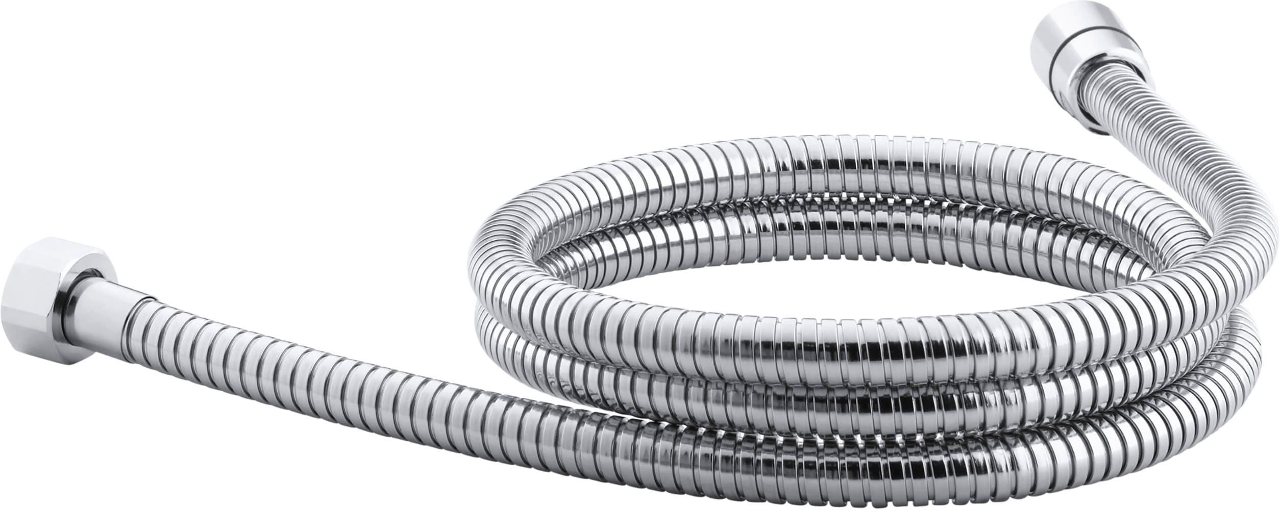 KOHLER Polished Chrome 60 in. Metal Hand Shower Hose 