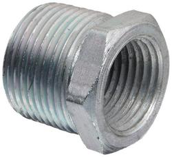 1 x 3/8 in. MNPT x FNPT Galvanized Malleable Iron Bushing