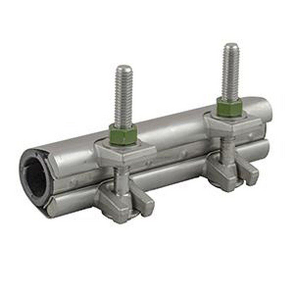 Ford Meter Box 6 in. Stainless Steel Wrap Repair Clamp 