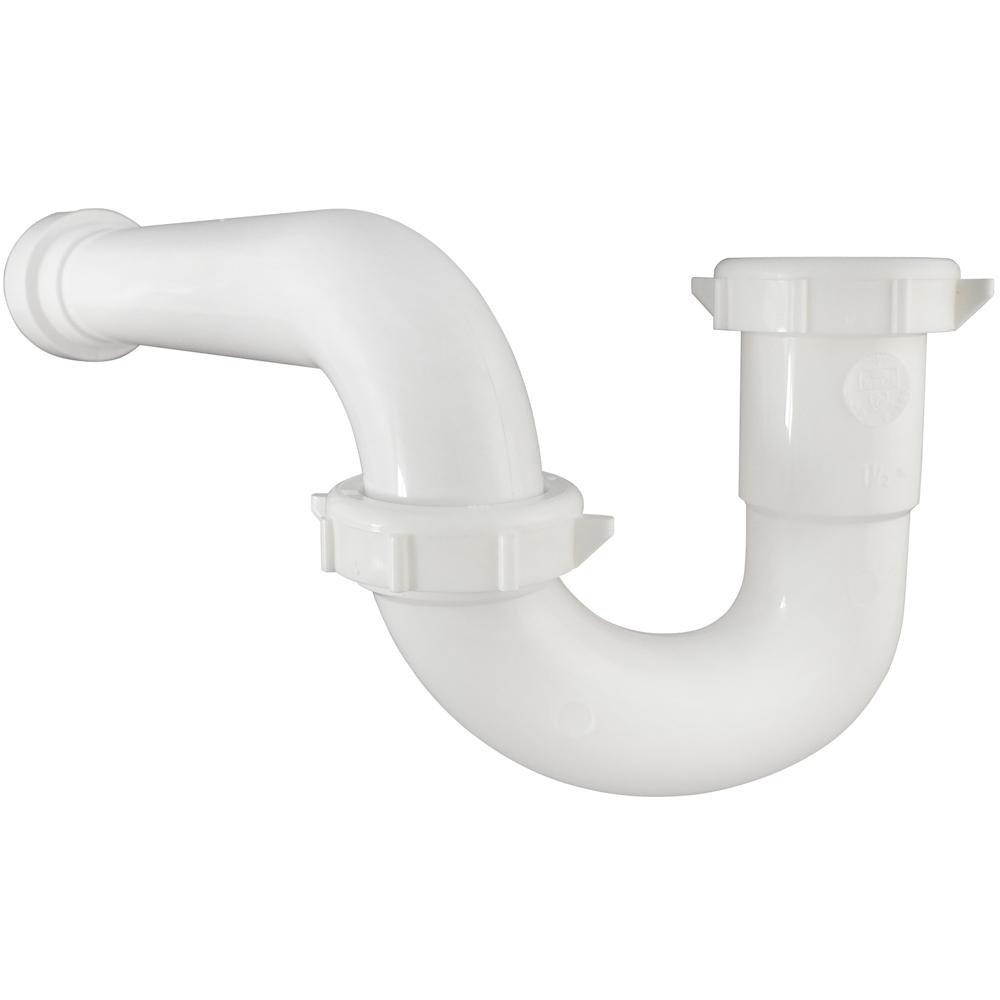 Keeney White 1-1/2 in. P-Trap in White 