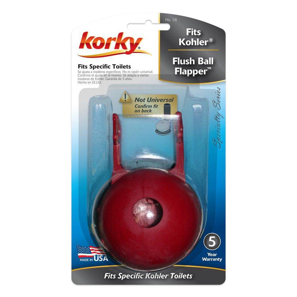 Korky Red 2 in. Flapper for Kohler&reg; 49114 