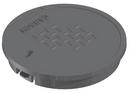 Carson Industries Black Round Water Meter Solid Lid 