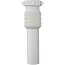 1-1/2 x 12 in. Slip-Joint PVC Flex and Fix Extension Tailpiece in White