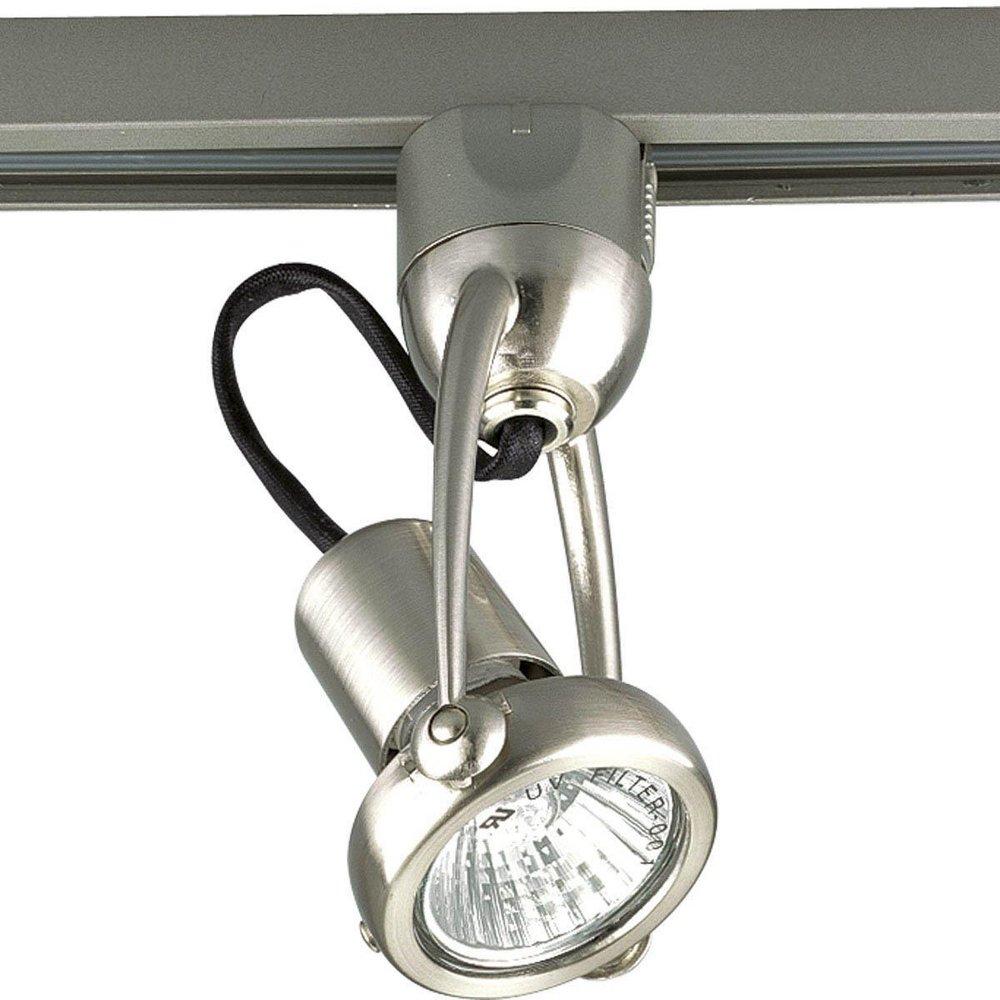 Progress Lighting Brushed Nickel 50W 1-Light Track Light 