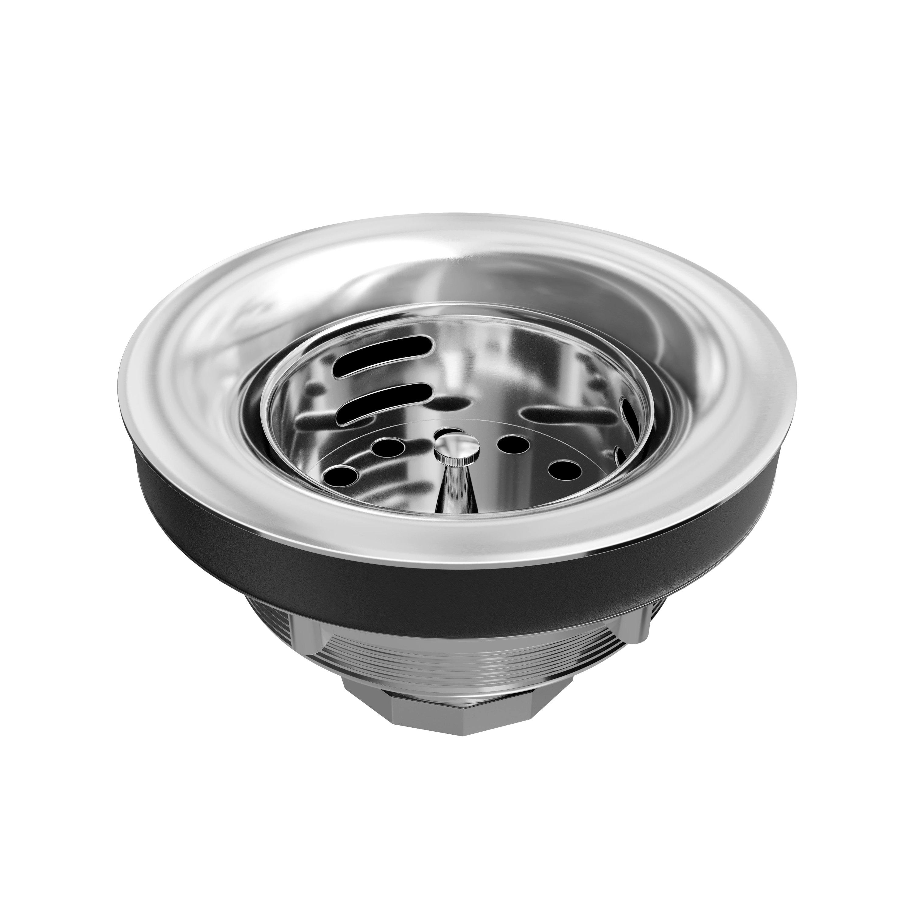 PROFLO&reg; Stainless Steel 2-1/2 in. Basket Strainer 