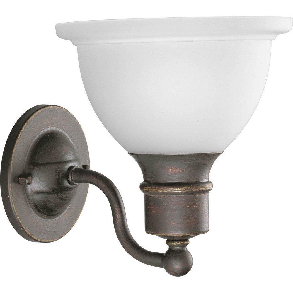 Progress Lighting Antique Bronze 7-5/8 in. 100W 1-Light Bath Light 