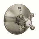 Single Handle Bathtub & Shower Faucet in StarLight Brushed Nickel Trim Only