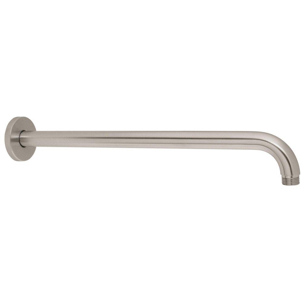 GROHE Brushed Nickel Infinity Finish&trade; 16 in. MNPT Shower Arm 