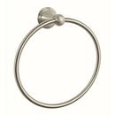 Round Closed Towel Ring in StarLight Brushed Nickel