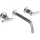 KOHLER Polished Chrome Two Handle Widespread Bathroom Sink Faucet 