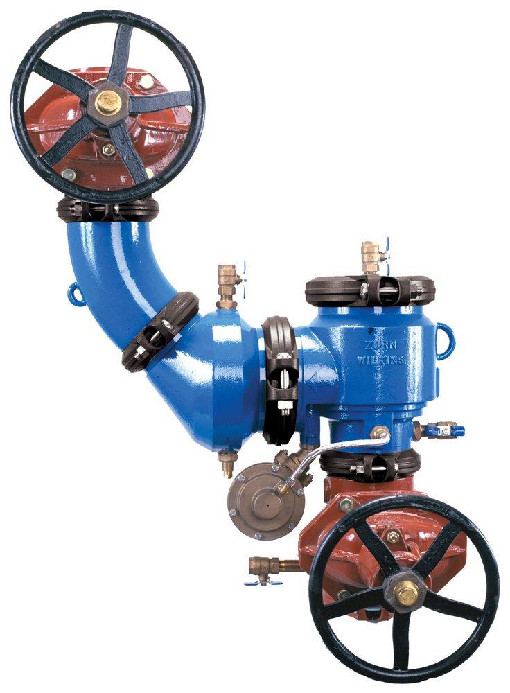 Zurn Wilkins Ductile Iron Flanged 350 psi Backflow Preventer 
