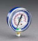 YELLOW JACKET&reg; Blue R410A Compound Gauge in Blue 