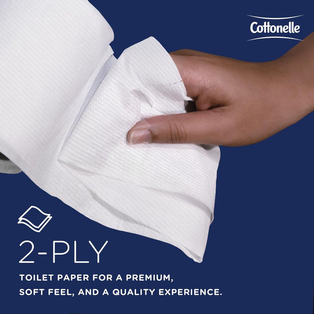 Cottonelle&reg; White Toilet Paper (Case of 60) 