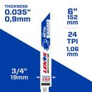 LENOX 6 in. Reciprocating Saw 